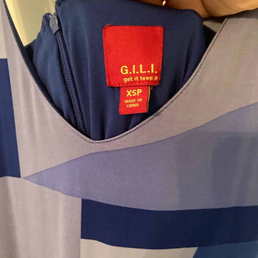G.I.L.I Maxi Shades of Blue Maxi Dress_7